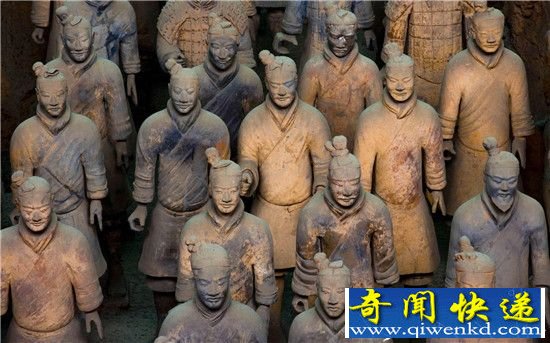 秦始皇陵女兵马俑意外怀孕 胎儿已成木乃伊