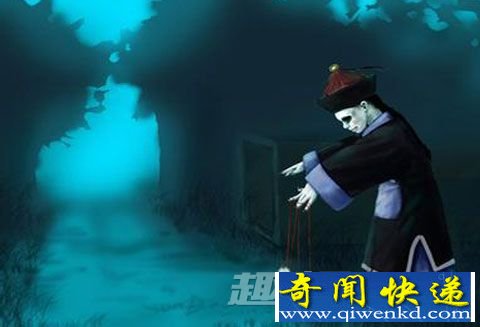 僵尸都穿着清朝时期的衣服