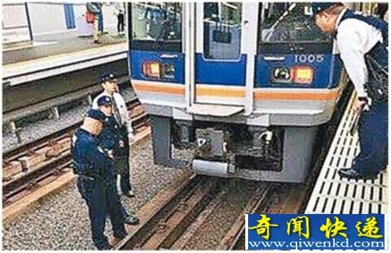 地铁灵异事件 日本跳轨女人尸体神秘消失