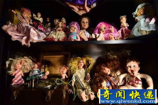 万圣节诡秘之地 1000多个恐怖玩偶居住的惊悚房屋