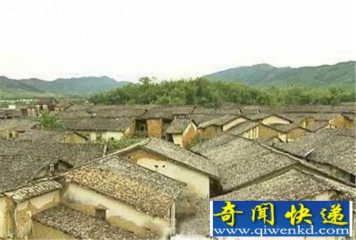 广东神秘迷魂村 整个所有房屋分布呈八卦风水