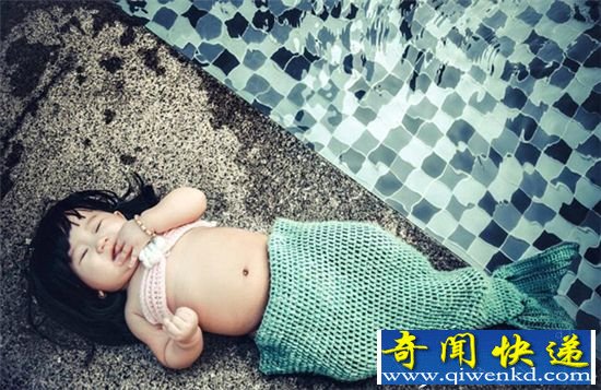 越南惊现史上最萌美人鱼:网络走红
