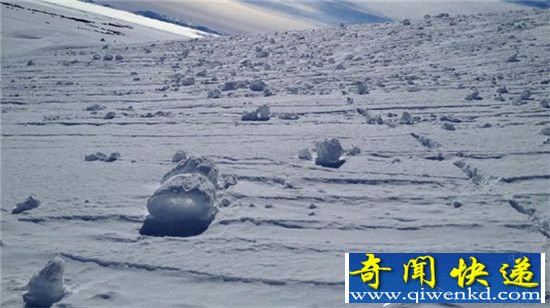 外星人干的?美国“雪卷 ”奇观震惊世人