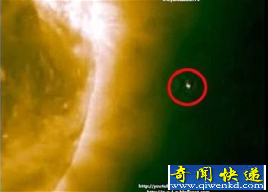 外星人控制太阳毁灭地球 太阳周围存在大量UFO?