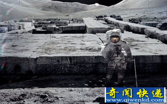 月球背面新发现人类脚印等离奇事物 宇航员发话