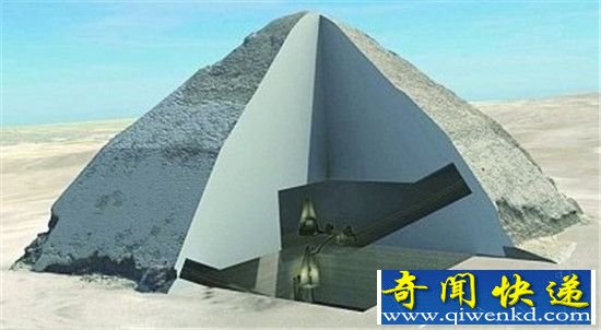 宇宙粒子照射金字塔 惊现神秘古墓!