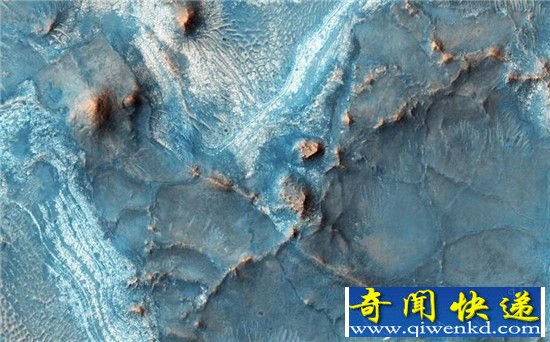 NASA公布火星高清地貌图 火星地标高清结构曝光