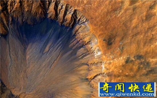 NASA公布火星高清地貌图 火星地标高清结构曝光