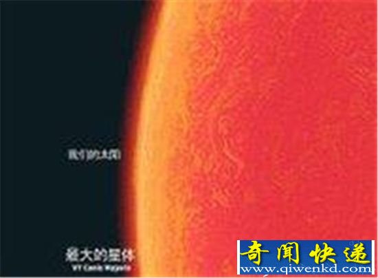 宇宙最大天体:太阳的100亿倍 地球只是小芝麻