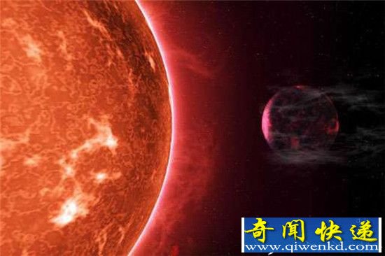受大量高能辐射冲击 行星的大气层会被剥离