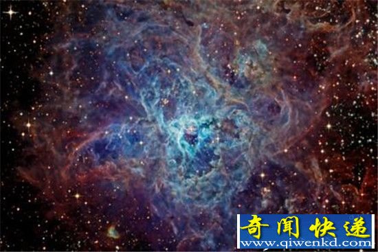 NASA公布宇宙最新消息 蜘蛛星云与新生恒星