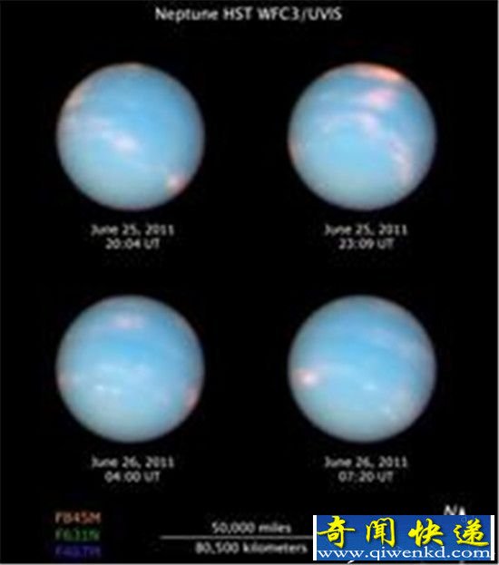 它是太阳系的海神之星 有着宇宙最强的风暴