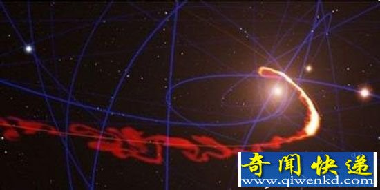 银河系中心黑洞吹出巨大气泡 外星人就在那里