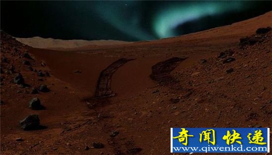NASA:火星上的极光 宛如梦幻般美丽