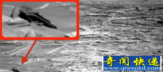 火星UFO战舰被找到!难道是火星女人留下的?