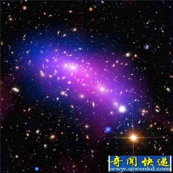 NASA公布高清星系碰撞大图 万花筒般灿烂