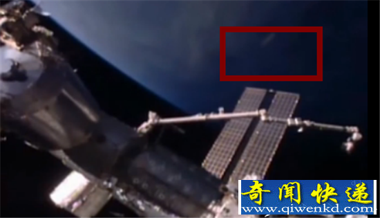 NASA泄密不明飞行物 国际空间站惊现半透明UFO