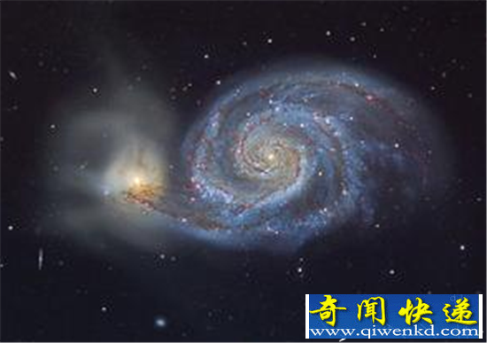 最美星系碰撞高清图 宇宙十大最神秘星系盘点
