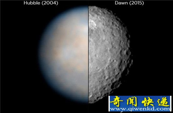 谷神星发现了白色亮斑:可能存在水!