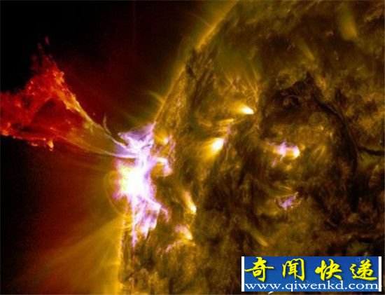 最清晰太阳耀斑影像 表面裂出“烈焰水母”