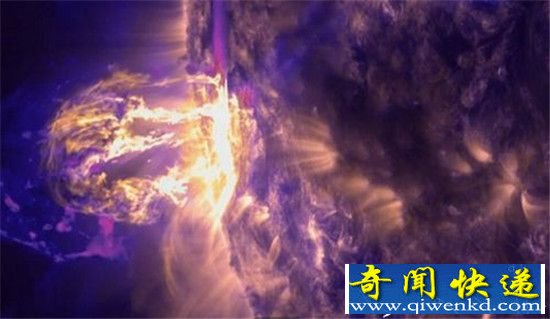 最清晰太阳耀斑影像 表面裂出“烈焰水母”