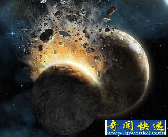 月球形成新理论 "火星"撞击了地球?
