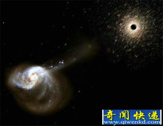 黑吃黑? 科学家探测两个黑洞“火并”