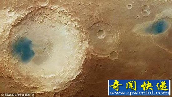 火星湖泊