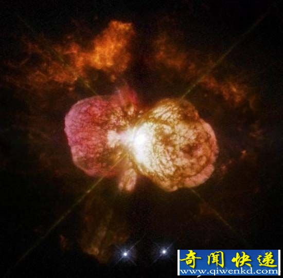 美国宇航局拍摄太空美图:壮美海山二星神秘奇幻