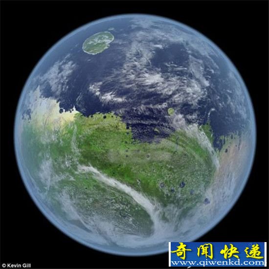 远古火星美不可言:地球黯然失色