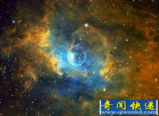 组图:70岁高龄摄影师捕捉罕见星云奇幻形态