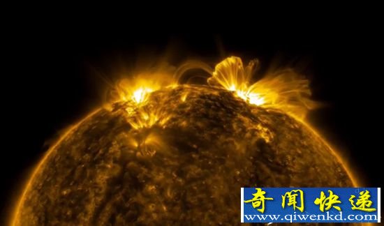 NASA动态卫星拍摄4K视频 24小时观测太阳