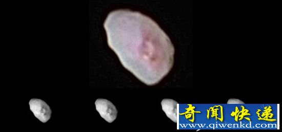 冥王星两小卫星新照公布 形似一块软糖和生姜