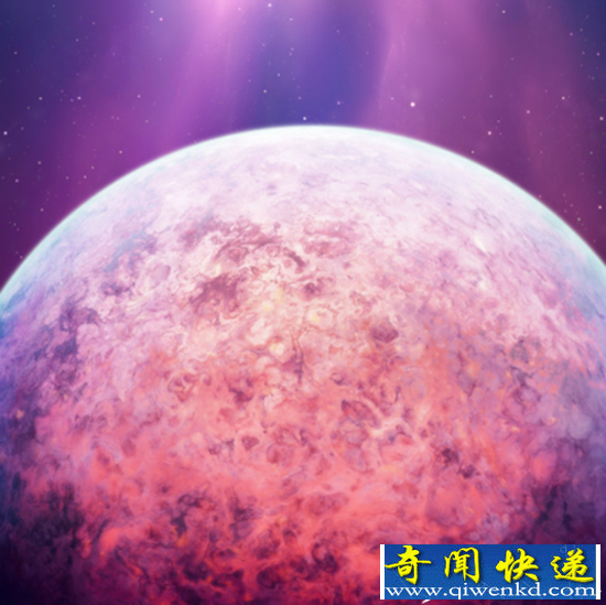 太阳系边缘发现一颗粉红色星球 直径约为450公里
