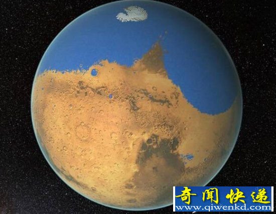 NASA证明火星曾存大面积海洋 最深竟达1600米