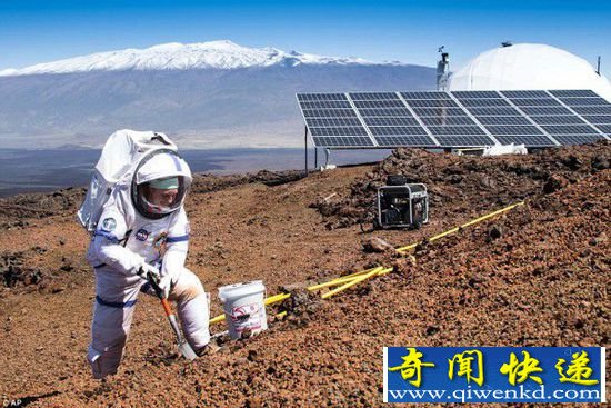 NASA全程监控科学家8个月的模拟火星生活(组图)