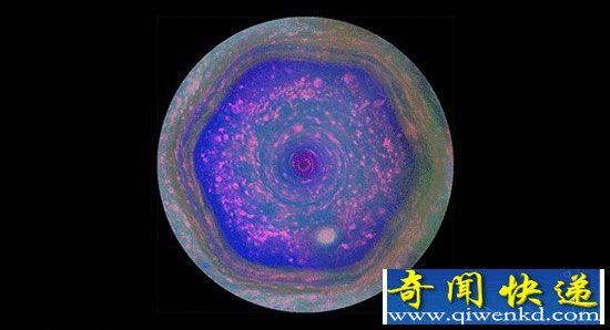 土星神秘六边形风暴