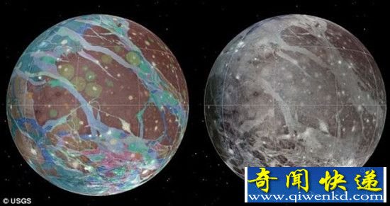 太阳系最大卫星木卫三地形图成功首绘