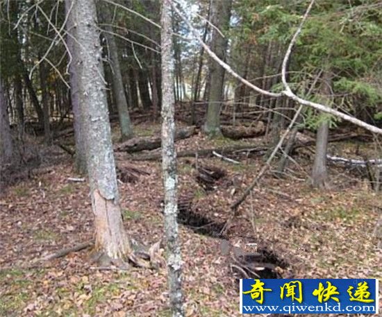 神秘裂缝中传来恐怖金属敲击声 男子看后彻夜未眠!