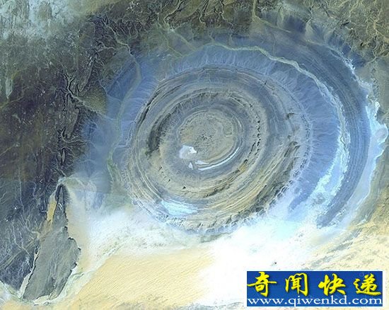 神奇地球!毛里塔尼亚奇特撒哈拉之眼