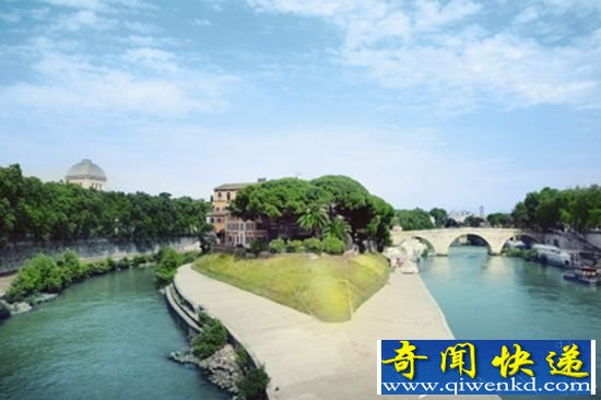 探访意大利蒂贝里纳岛 邂逅奇妙古老风景