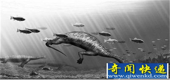 科学家复原的“史前海怪” 嘴巴像吸尘器