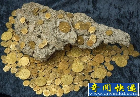 美国寻宝猎人发现 价值450万美元西班牙金币