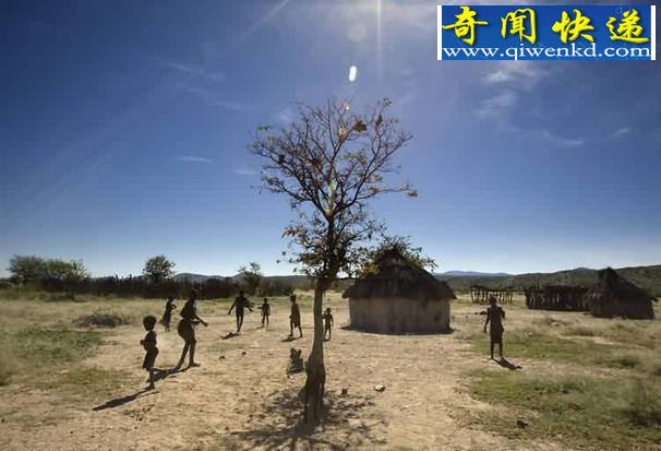 非洲纳米比亚辛巴族：一夫多妻的红人部落