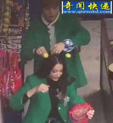 迪丽热巴和鹿晗亲吻照,两人关系遭曝光cp感超强