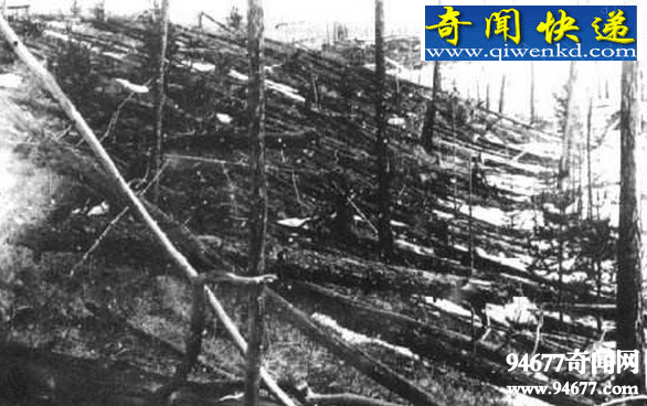 通古斯大爆炸之谜,相当于1000颗原子弹的威力