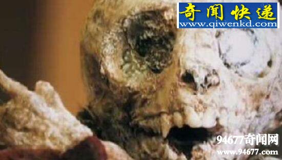外星人木乃伊惊现金字塔,类似爬虫的人形外星生物