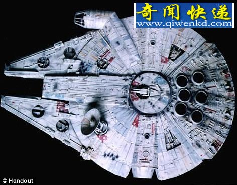 不明物体的形状有些像著名电影《星球大战》中的星际飞船“千年隼”。 波罗的海发现直径60米飞碟状沉船遗骸(图)