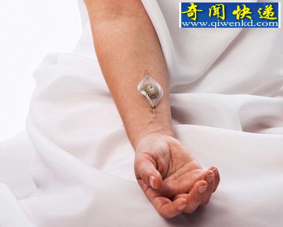 以色列“能量瘾者”珠宝:可嵌入血管“发电”