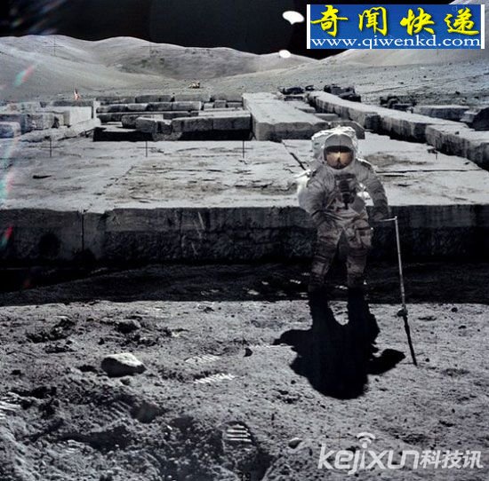 月球背面神秘军事基地与UFO